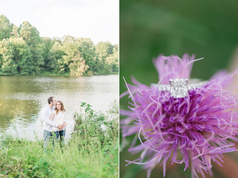 centennial park engagement session by britney clause photography