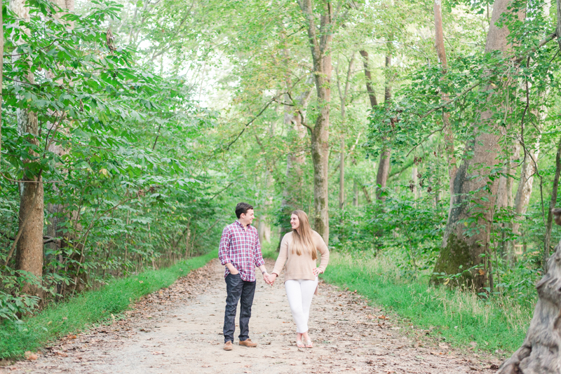 Beautiful Sunset Engagement at Great Falls Park | Aimee & Mike ...