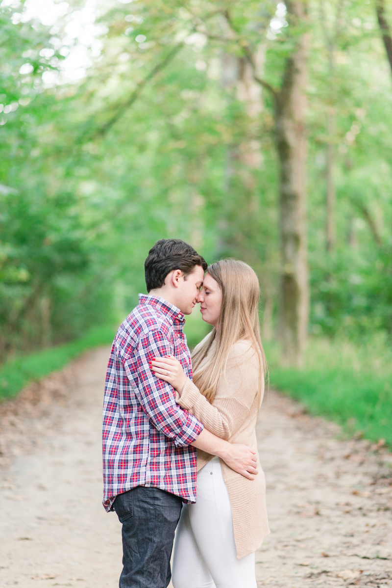 Beautiful Sunset Engagement at Great Falls Park | Aimee & Mike ...