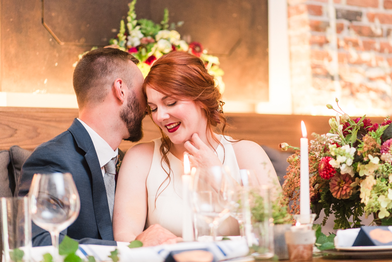 Wedding at La Cuchara Baltimore styled shoot