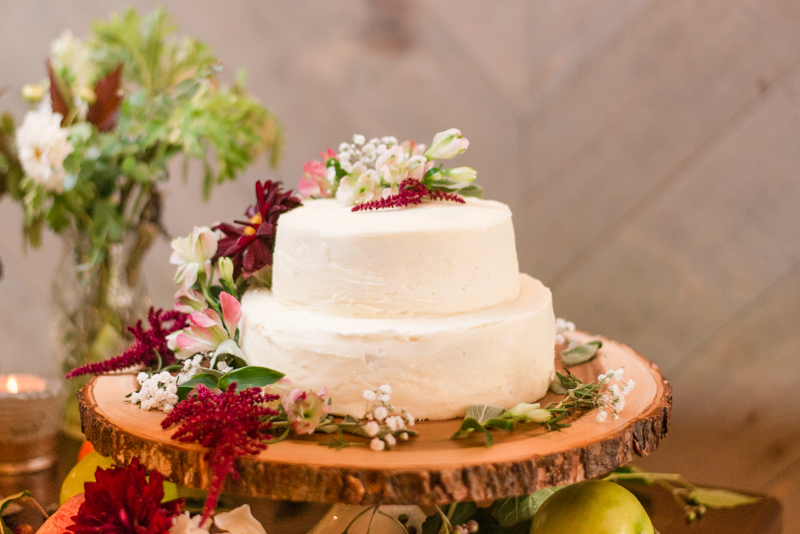 Wedding reception dessert table churros at La Cuchara Baltimore styled shoot