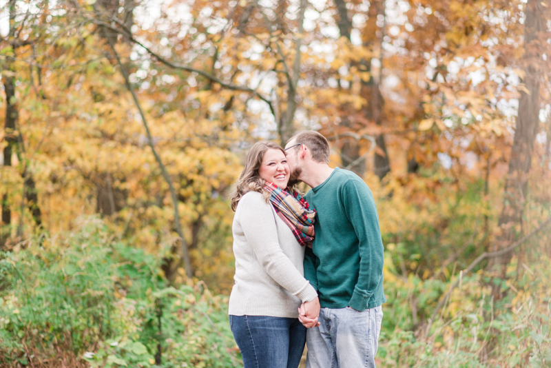 Fall engagement session in Gettysburg National Military Park 