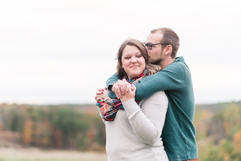 Fall engagement session in Gettysburg National Military Park 