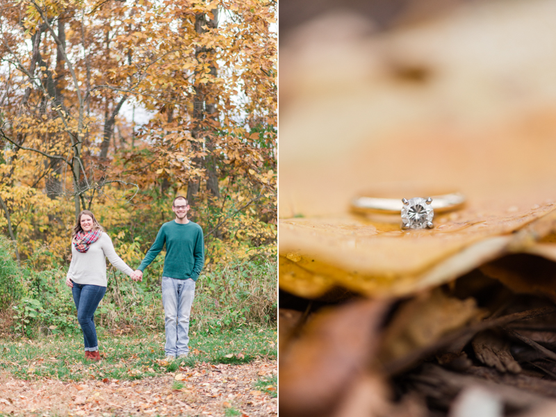 Fall engagement session in Gettysburg National Military Park 