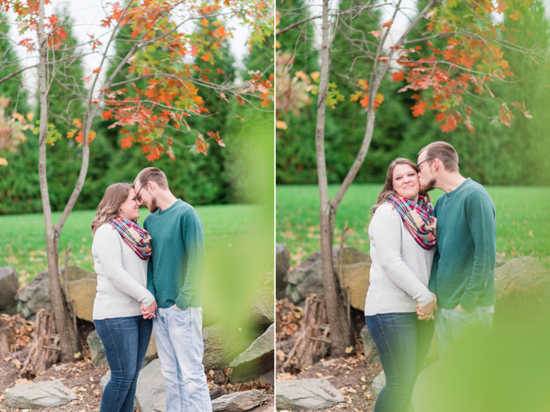 Fall engagement session in Gettysburg National Military Park 