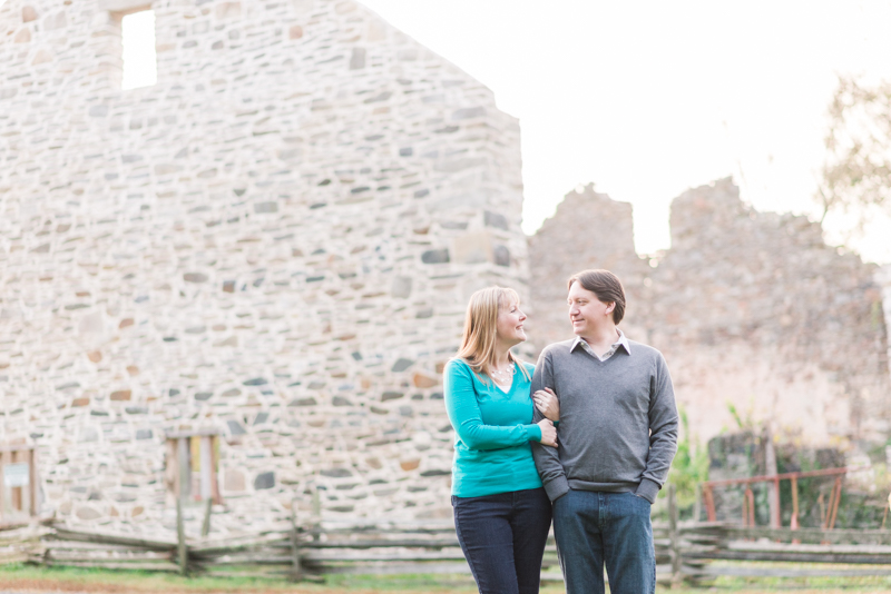 Jerusalem Mill engagement session in maryland