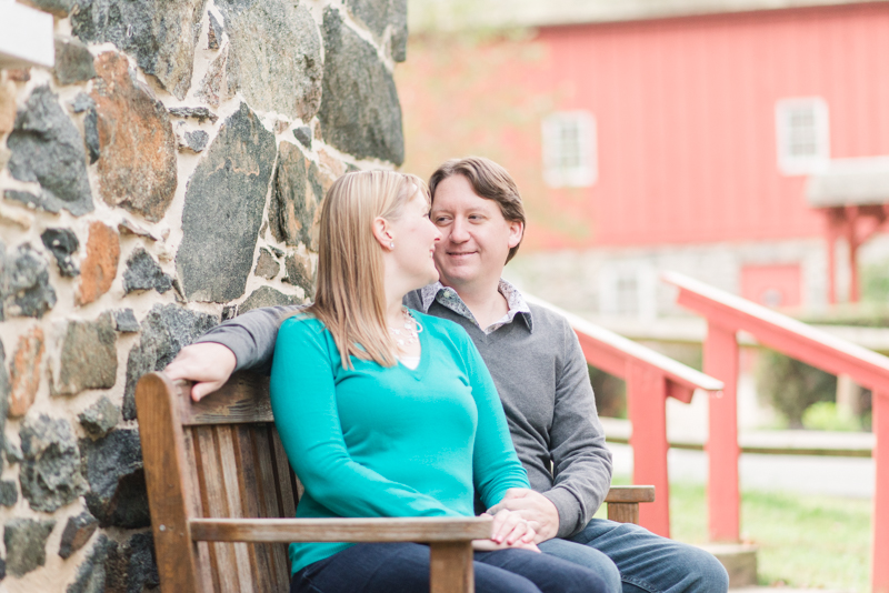 Jerusalem Mill engagement session in maryland