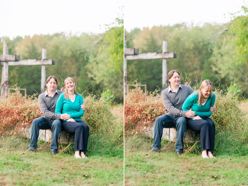 Jerusalem Mill field engagement session in maryland