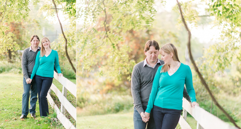 Jerusalem Mill field engagement session in maryland