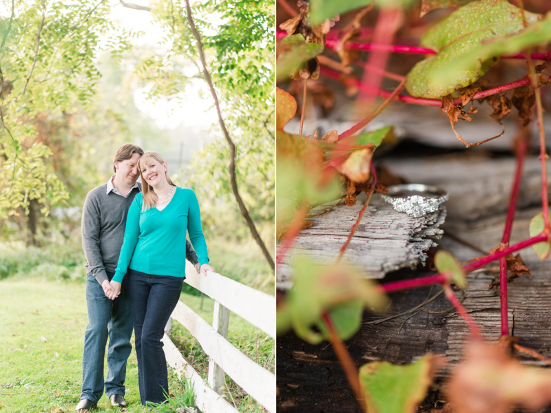 Jerusalem Mill ring engagement session in maryland