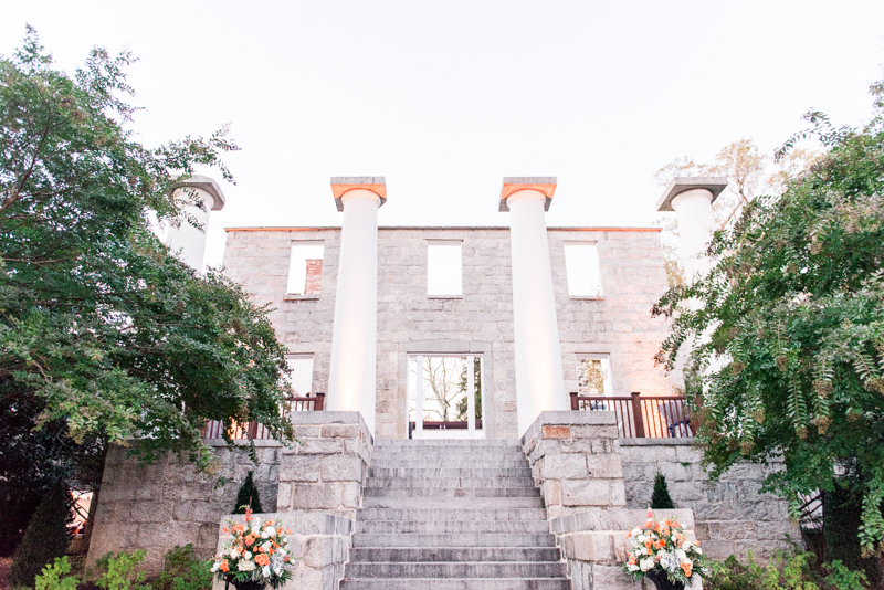 patapsco female institute ellicott city fall wedding 