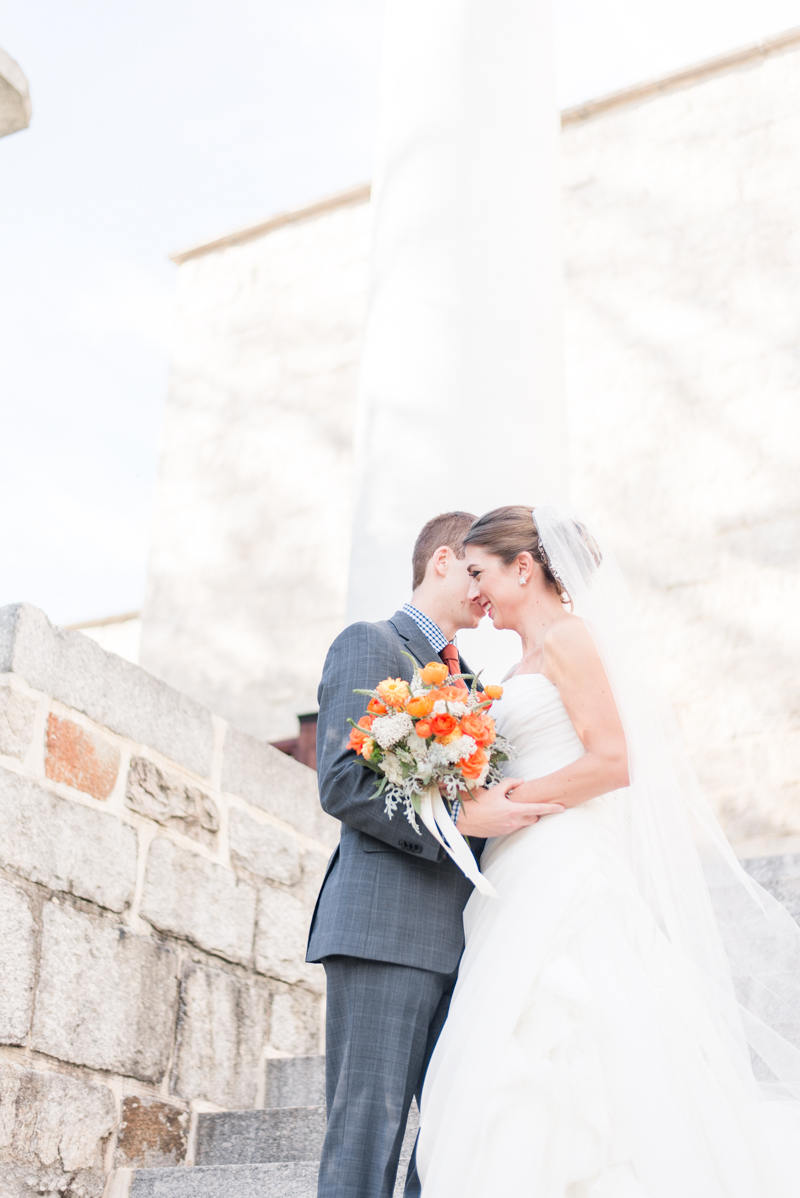 patapsco female institute ellicott city fall wedding first look