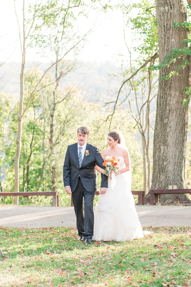 patapsco female institute ellicott city fall wedding 