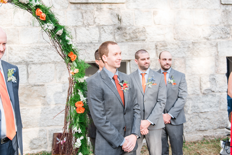 patapsco female institute ellicott city fall wedding 