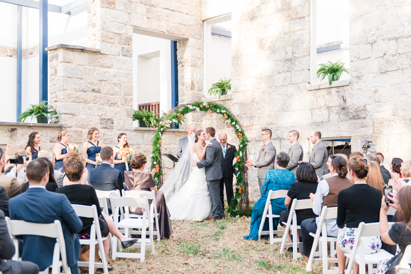 patapsco female institute ellicott city fall wedding 