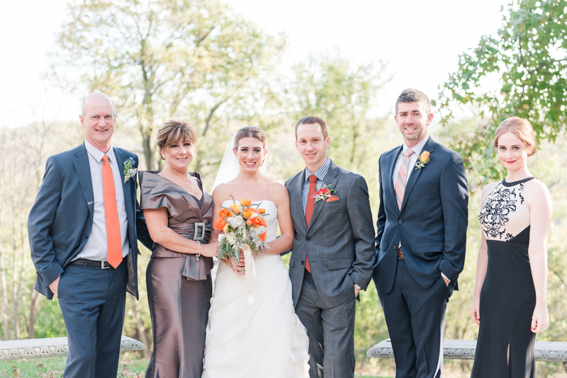 patapsco female institute ellicott city fall wedding 