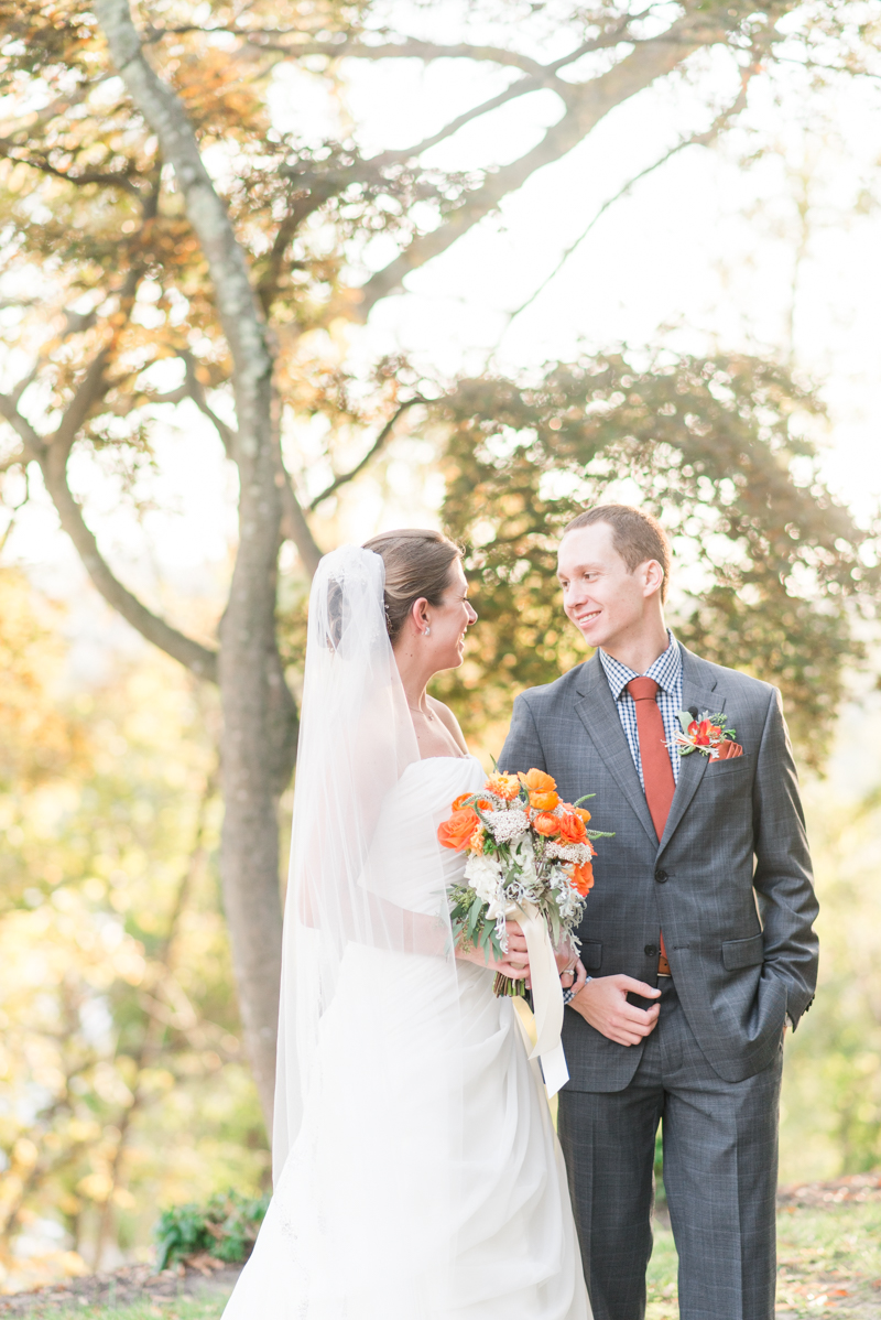 patapsco female institute ellicott city fall wedding 