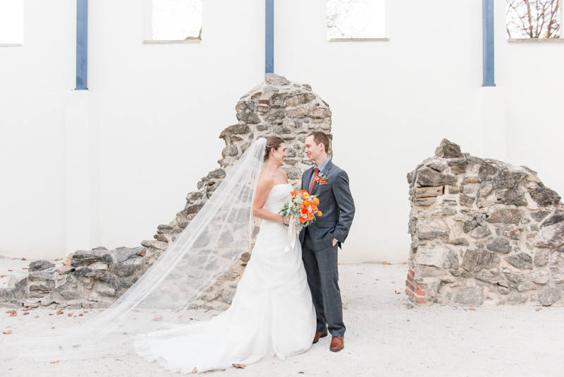 patapsco female institute ellicott city fall wedding 