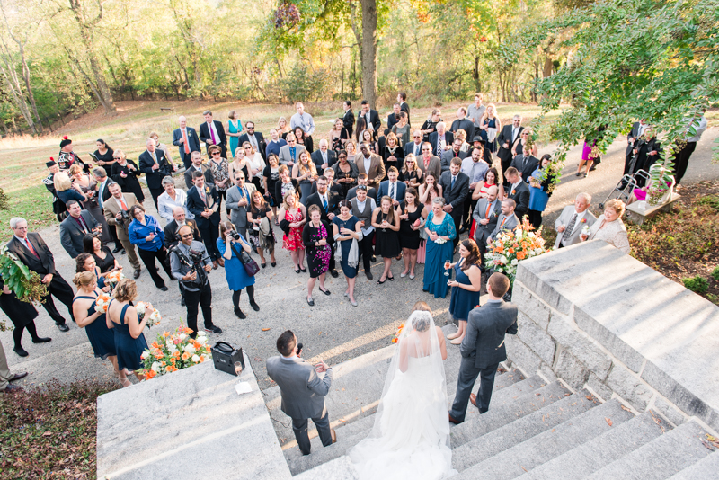 patapsco female institute ellicott city fall wedding 