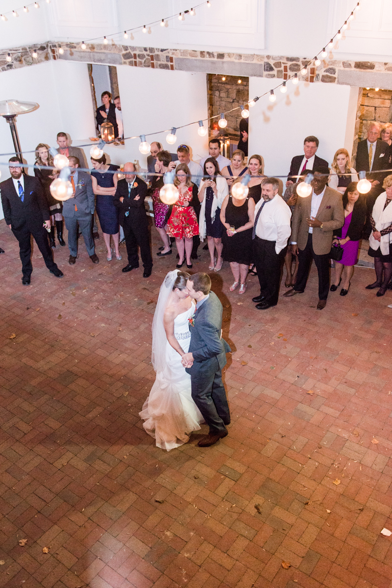 patapsco female institute ellicott city fall wedding 