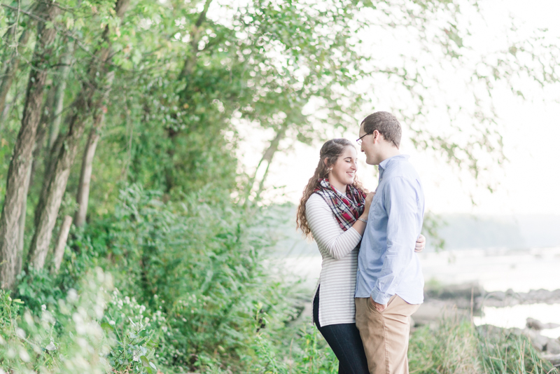 Susquehanna State Park engagement session in Havre De Grace, Maryland by Britney Clause Photography