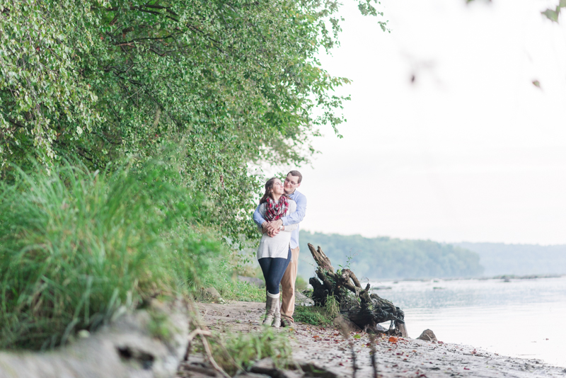 Susquehanna State Park engagement session in Havre De Grace, Maryland by Britney Clause Photography