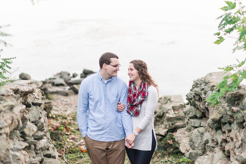 Susquehanna State Park engagement session in Havre De Grace, Maryland by Britney Clause Photography