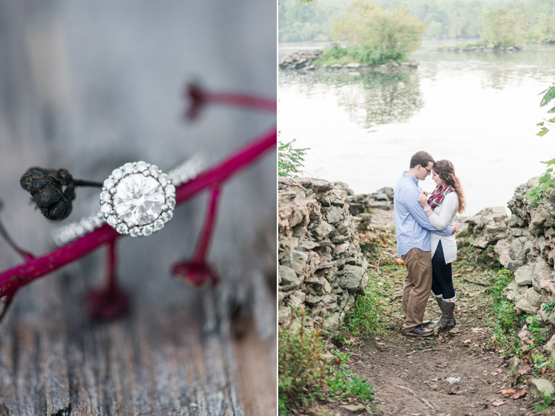 Susquehanna State Park engagement session in Havre De Grace, Maryland by Britney Clause Photography