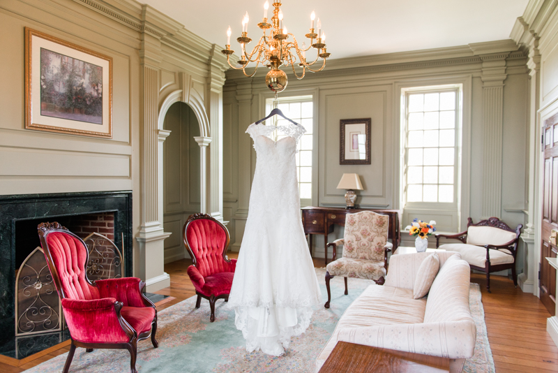 dulany's overlook wedding frederick maryland dress