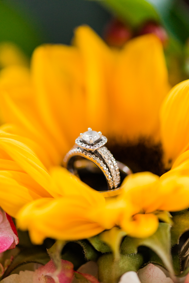 dulany's overlook wedding frederick maryland rings