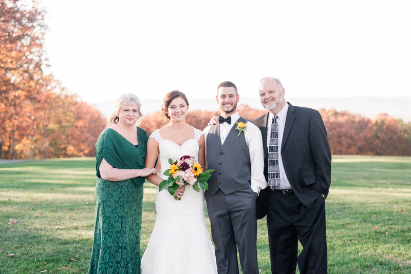 dulany's overlook wedding frederick maryland