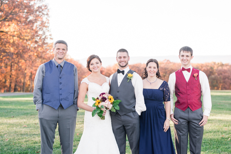 dulany's overlook wedding frederick maryland