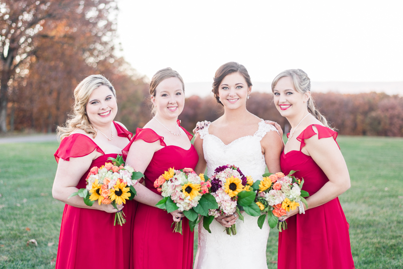 dulany's overlook wedding frederick maryland bay blossoms