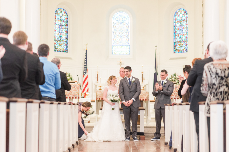 wedding photographer maryland virginia fort myer old post chapel officer club