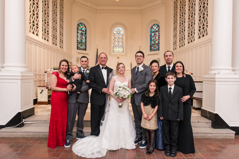 wedding photographer maryland virginia fort myer old post chapel officer club