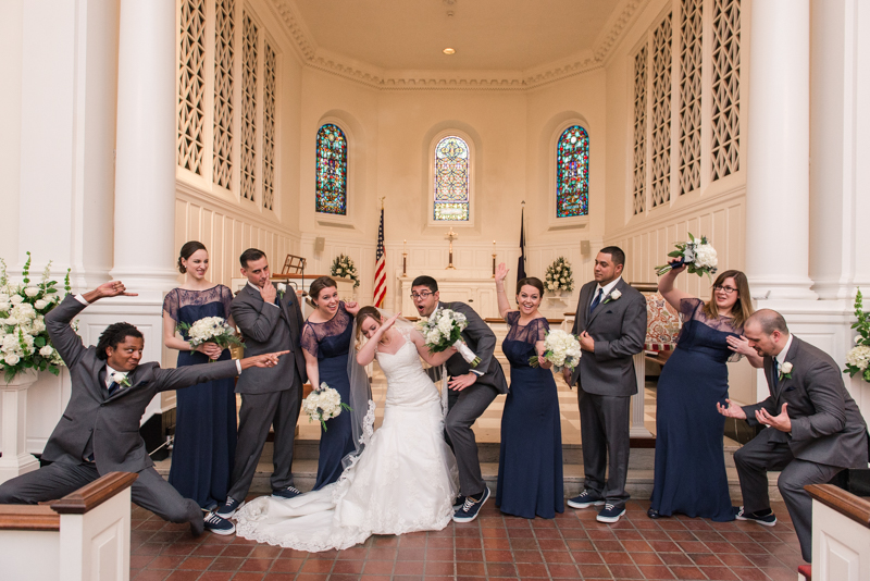 wedding photographer maryland virginia fort myer old post chapel officer club