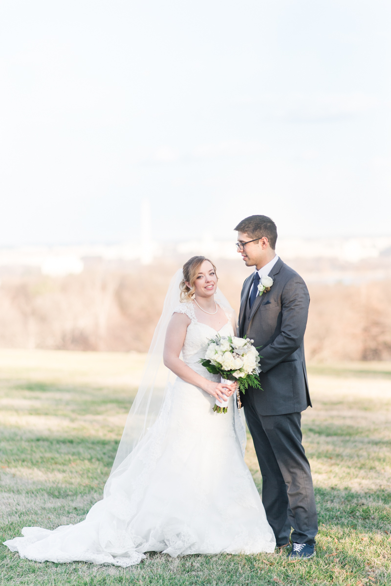 wedding photographer maryland virginia fort myer old post chapel officer club whipple field