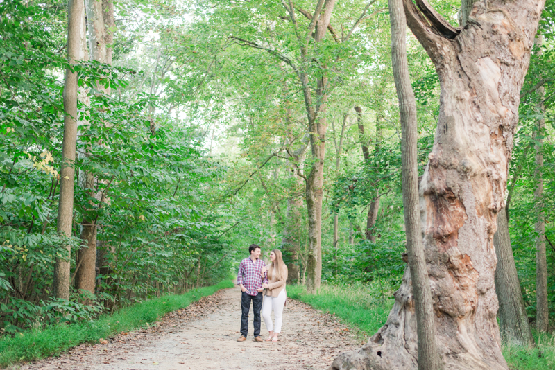 Engagement session timing virginia great falls park