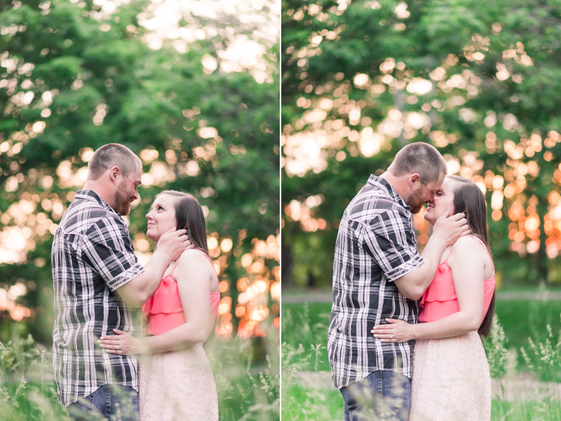 Engagement session timing annapolis maryland quiet waters park