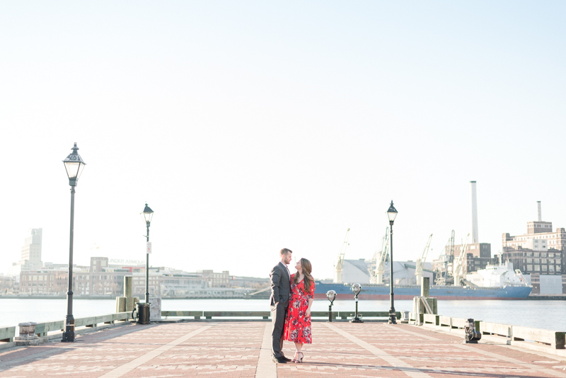 maryland wedding photographer fells point engagement baltimore