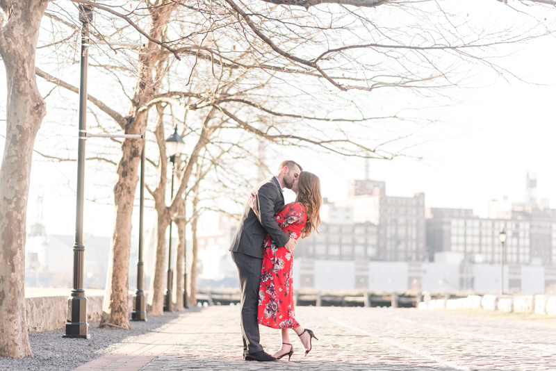 maryland wedding photographer fells point engagement baltimore