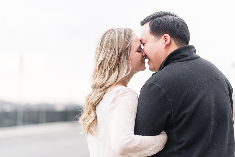 clarksburg maryland home engagement photography wedding couple