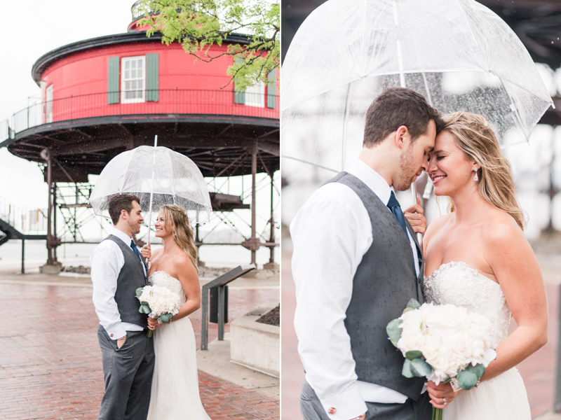 pier 5 hotel wedding baltimore maryland photographer seven foot knoll lighthouse