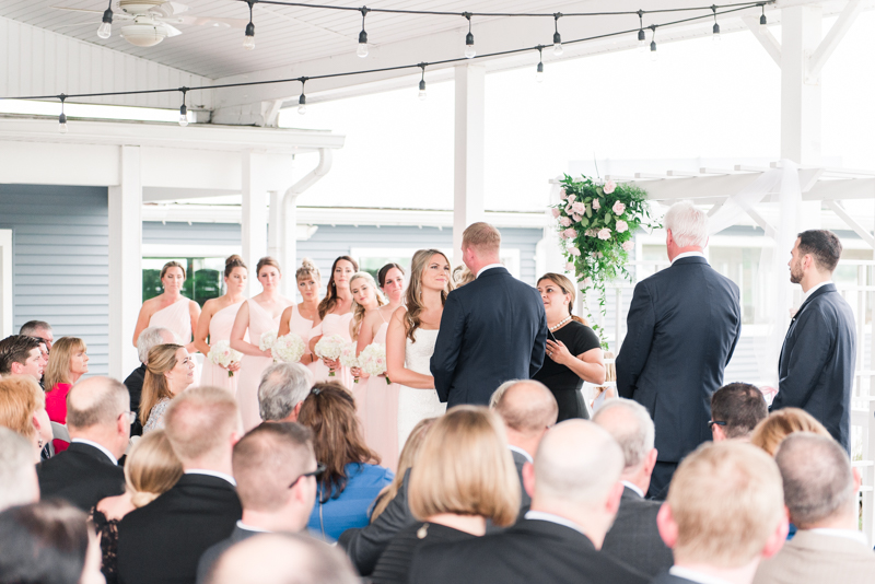 wedding photographers in maryland anchor inn pasadena ceremony