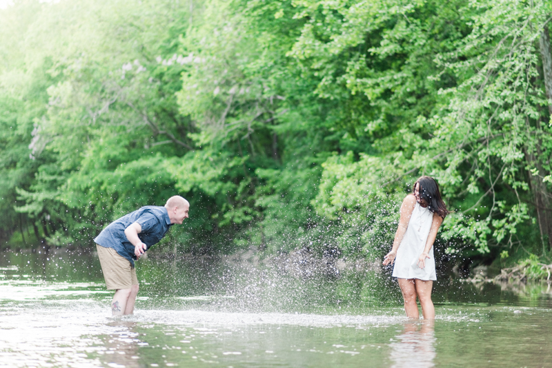 wedding photographers in maryland patapsco state park engagement session baltimore