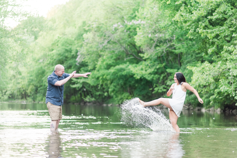 wedding photographers in maryland patapsco state park engagement session baltimore