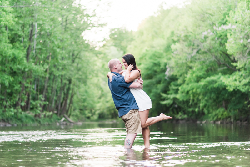 wedding photographers in maryland patapsco state park engagement session baltimore