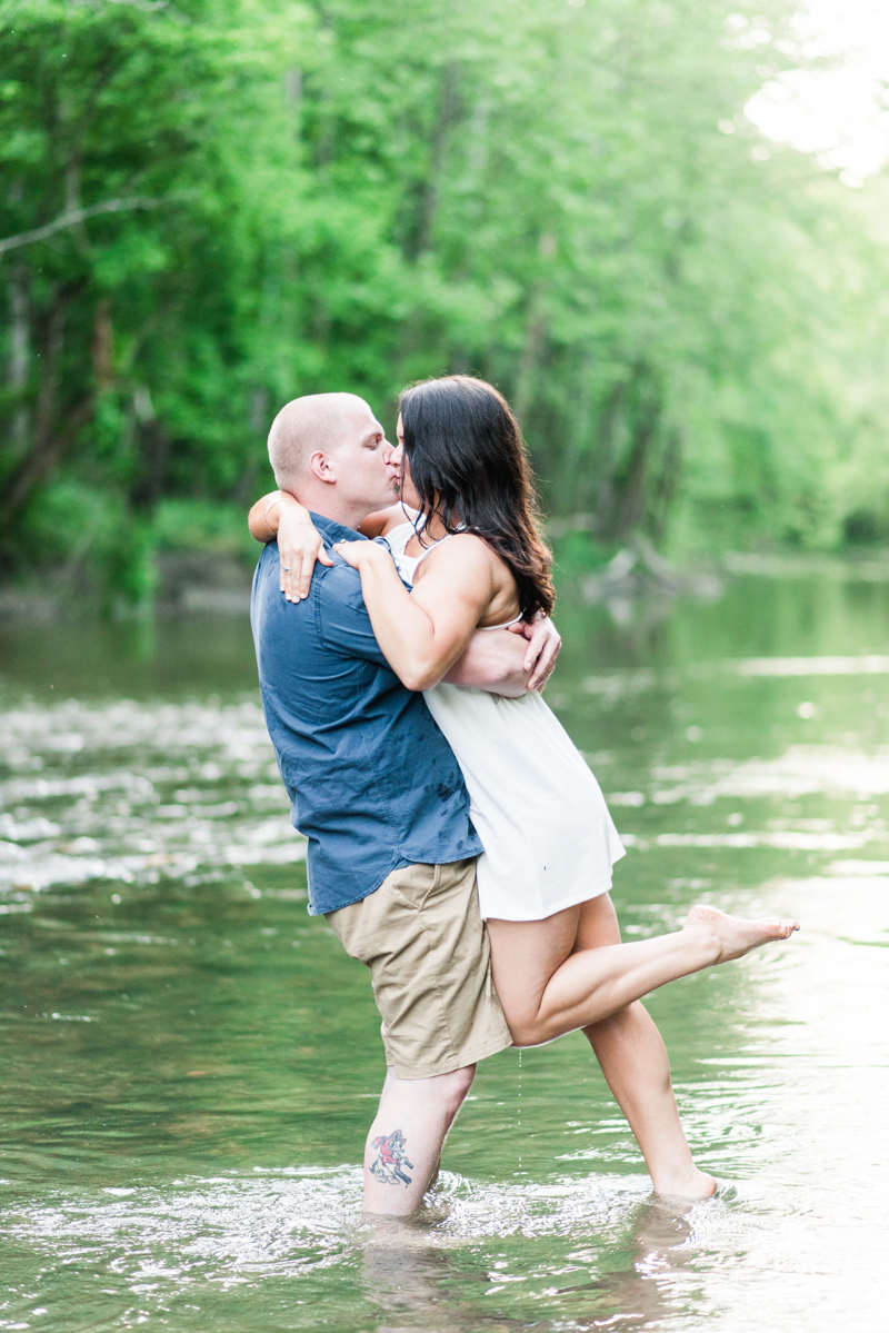 wedding photographers in maryland patapsco state park engagement session baltimore