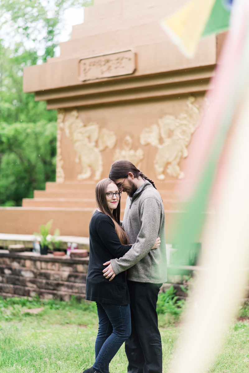 wedding photographers in maryland poolesville the peace park engagement session