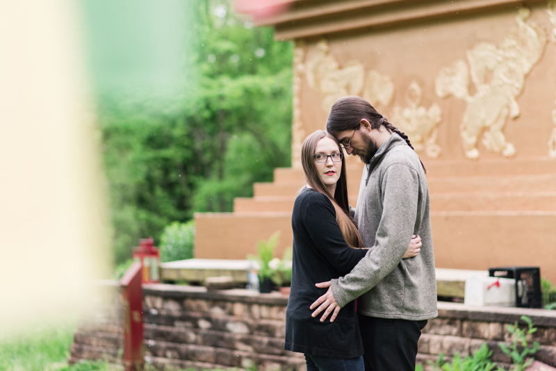 wedding photographers in maryland poolesville the peace park engagement session